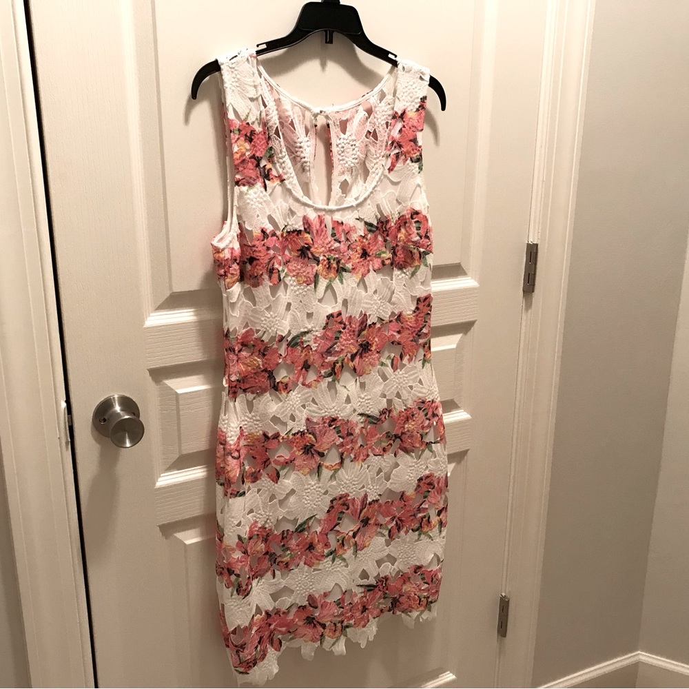 Bisou Bisou Scalloped Dress. Sz 10.